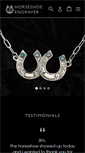 Mobile Screenshot of horseshoeengraver.com